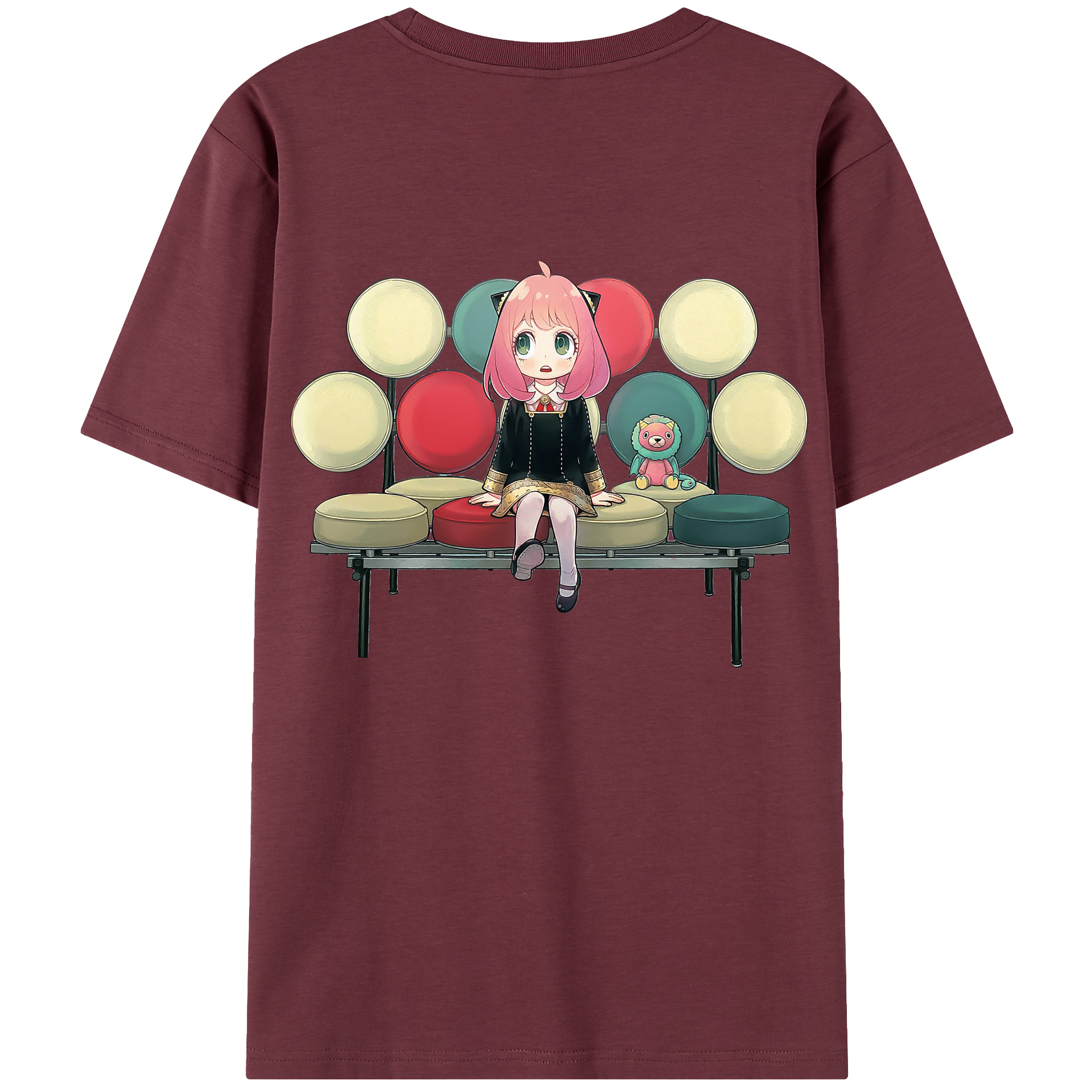 （画像用） SPY×FAMILY间谍家家酒 綿100％半袖Tシャツ（背面プリント）